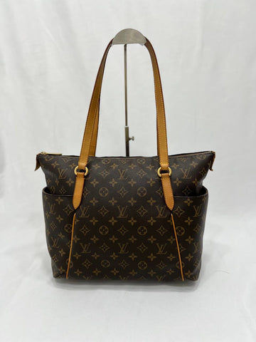 LOUIS VUITTON LV Monogram Canvas Totally MM Shoulder Tote Bag