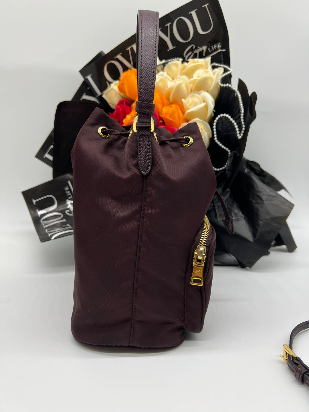 Authentic Nylon Prada Duet Bag