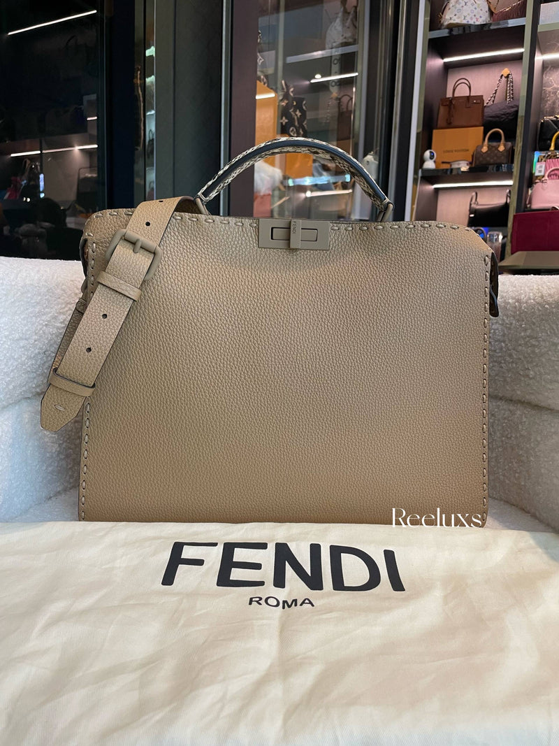 FENDI Peekaboo Icy You Medium 2way Handbag