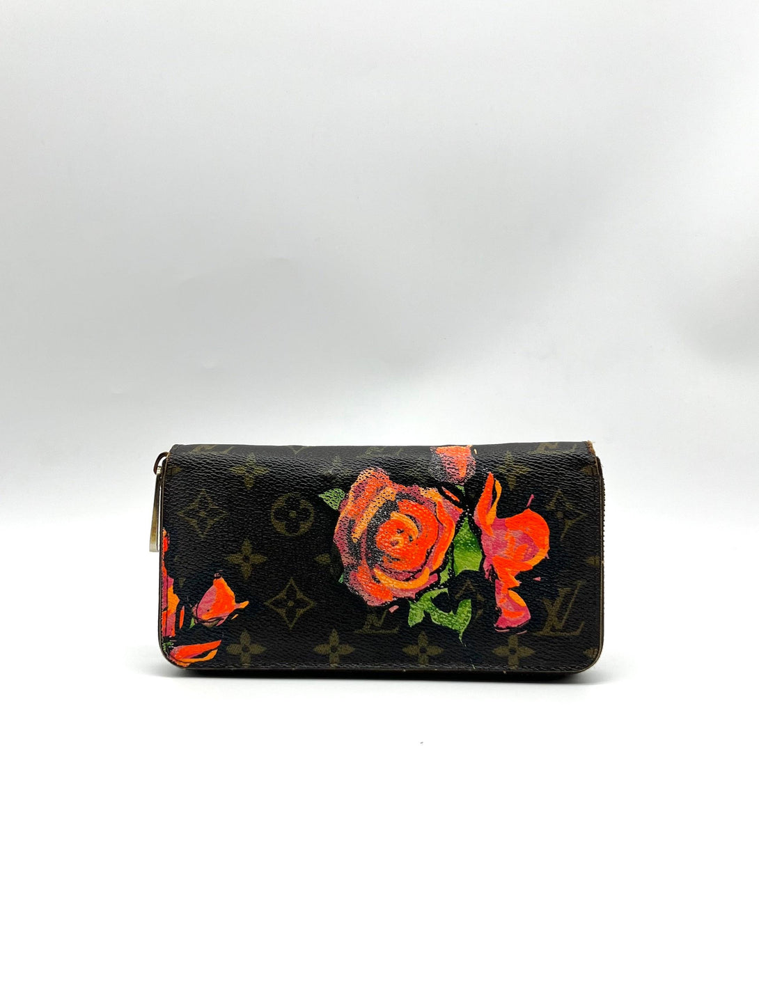 Louis Vuitton Monogram Stephen Sprouse Roses Zippy Wallet - Reeluxs 