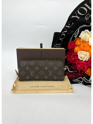 LOUIS VUITTON Monogram
Canvas Clemence Long Wallet - Reeluxs 