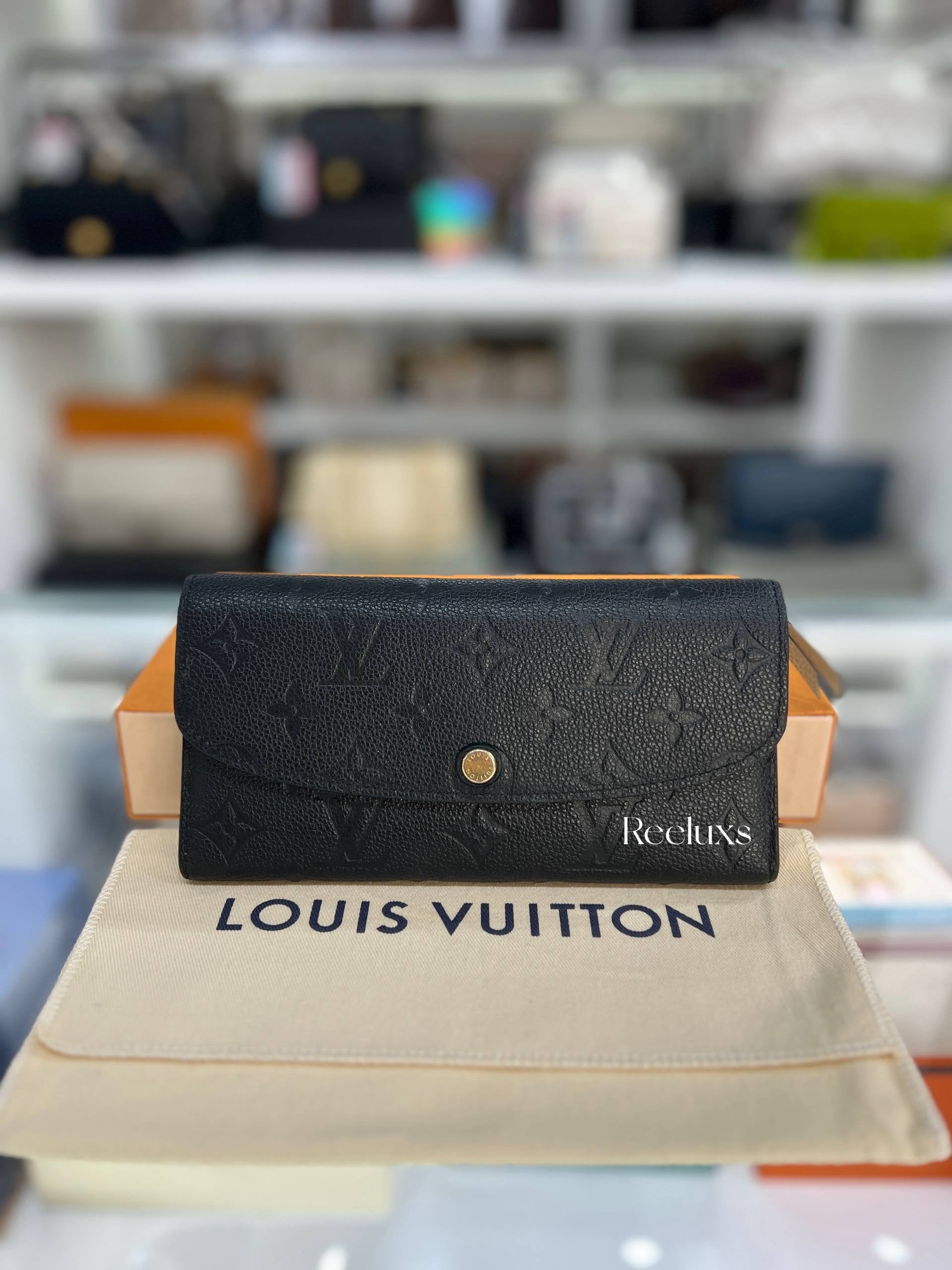 Full Set LOUIS VUITTON 2021-2026 Monogram Emphreinte Emilie Wallet