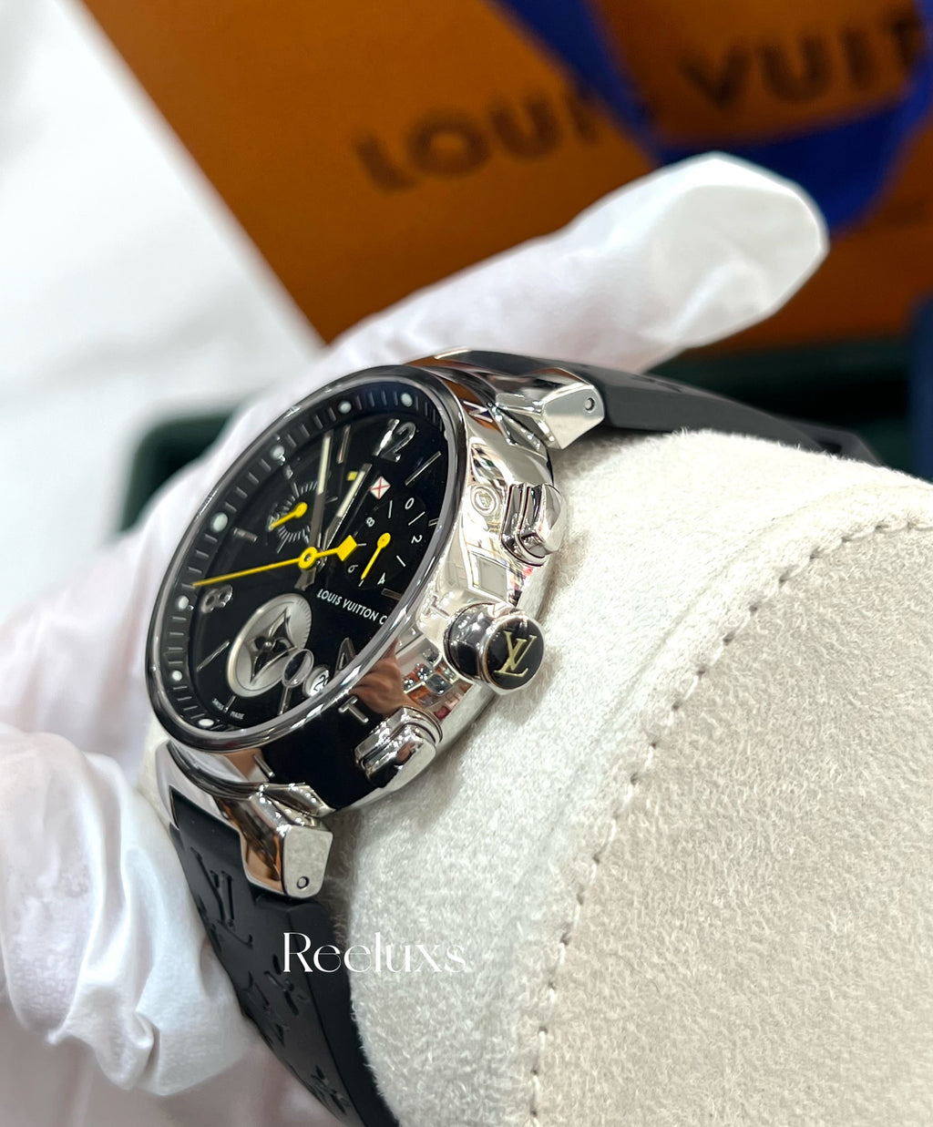 LOUIS VUITTON Tambour Lovely Cup Chronograph