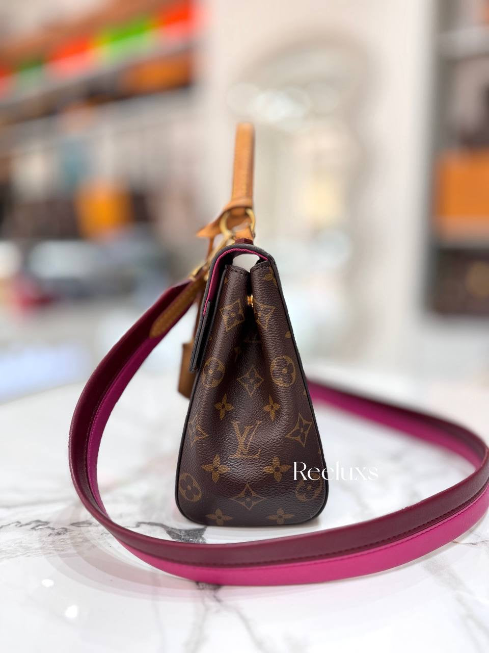 LOUIS VUITTON LV Cluny BB Monogram Canvas Handbag