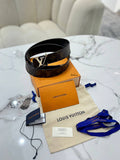 LOUIS VUITTON LV Reversible Monogram Belt Brown
