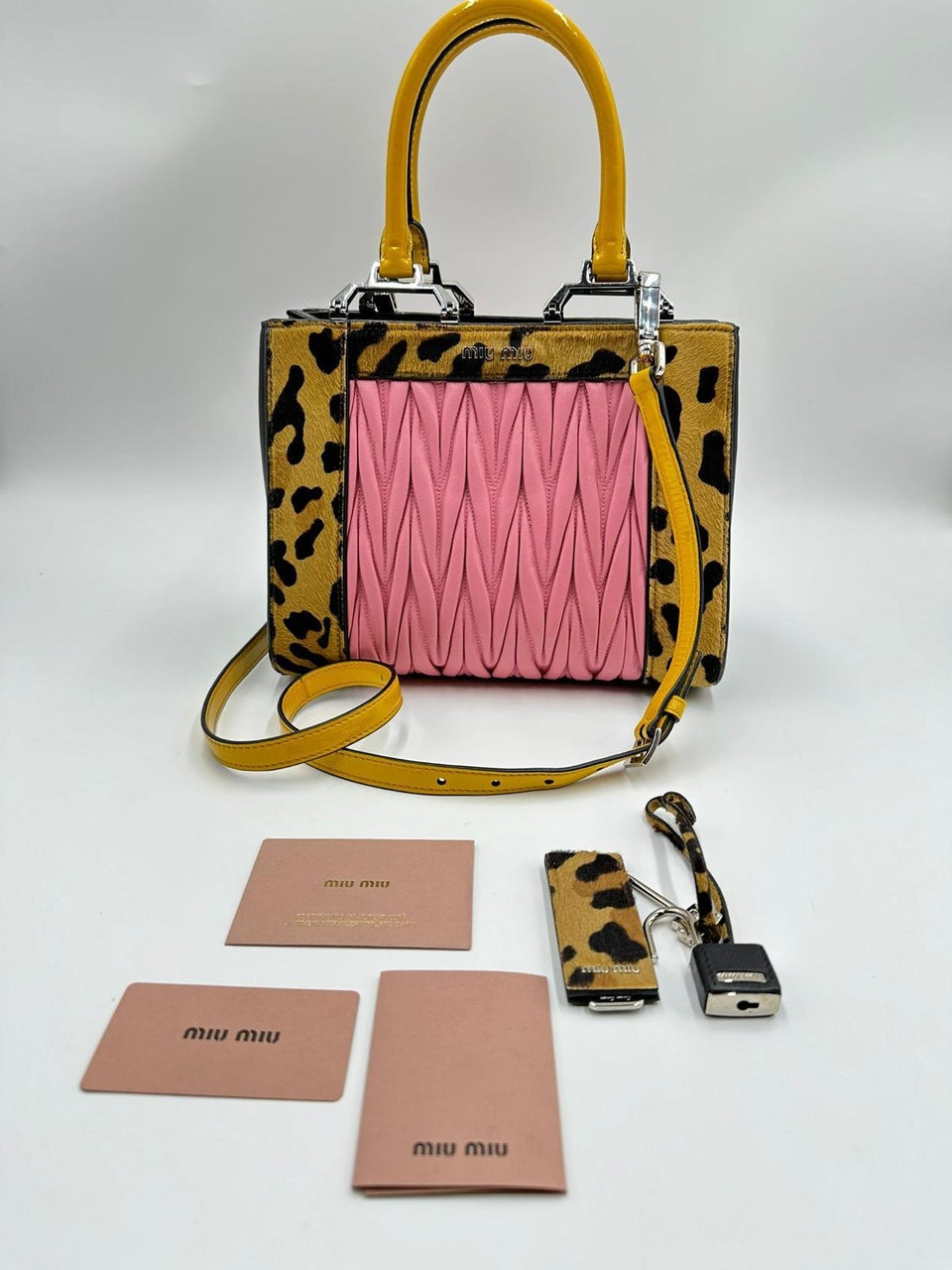 Miu Miu Pony-style calfskin handbag - Reeluxs 