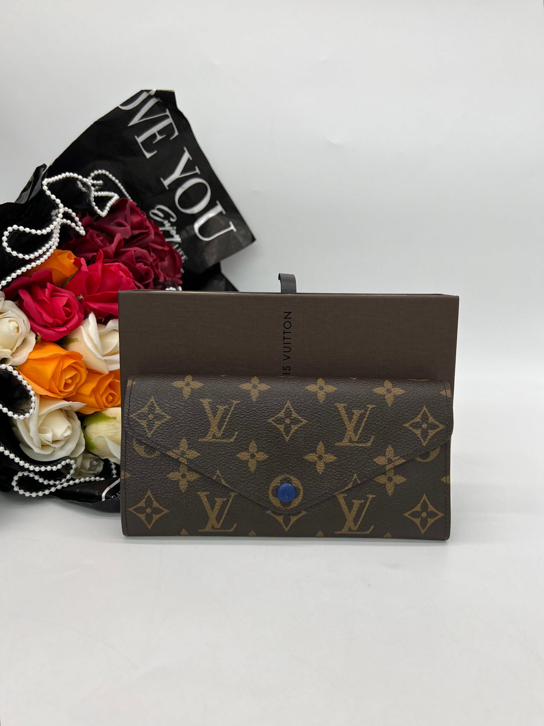 LOUIS VUITTON Monogram Josephine Long Wallet - Reeluxs 