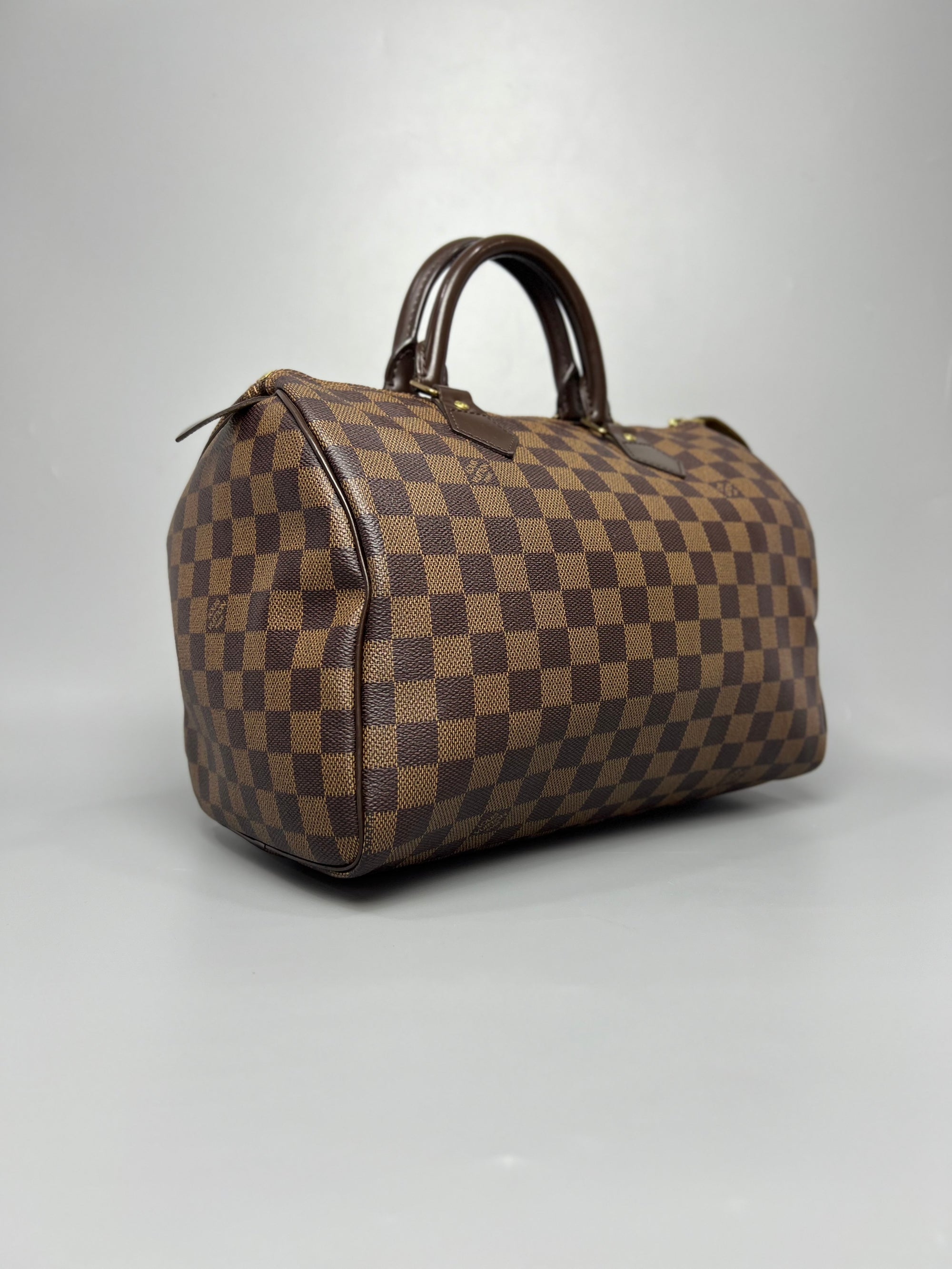 LOUIS VUITTON Damier Ebene Speedy 30 Women’s Handbag