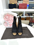 GUCCI Olimpia Elastic Ladder Strap Bootie