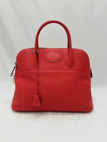 HERMES Bolide 35 PHW Tote Handbag