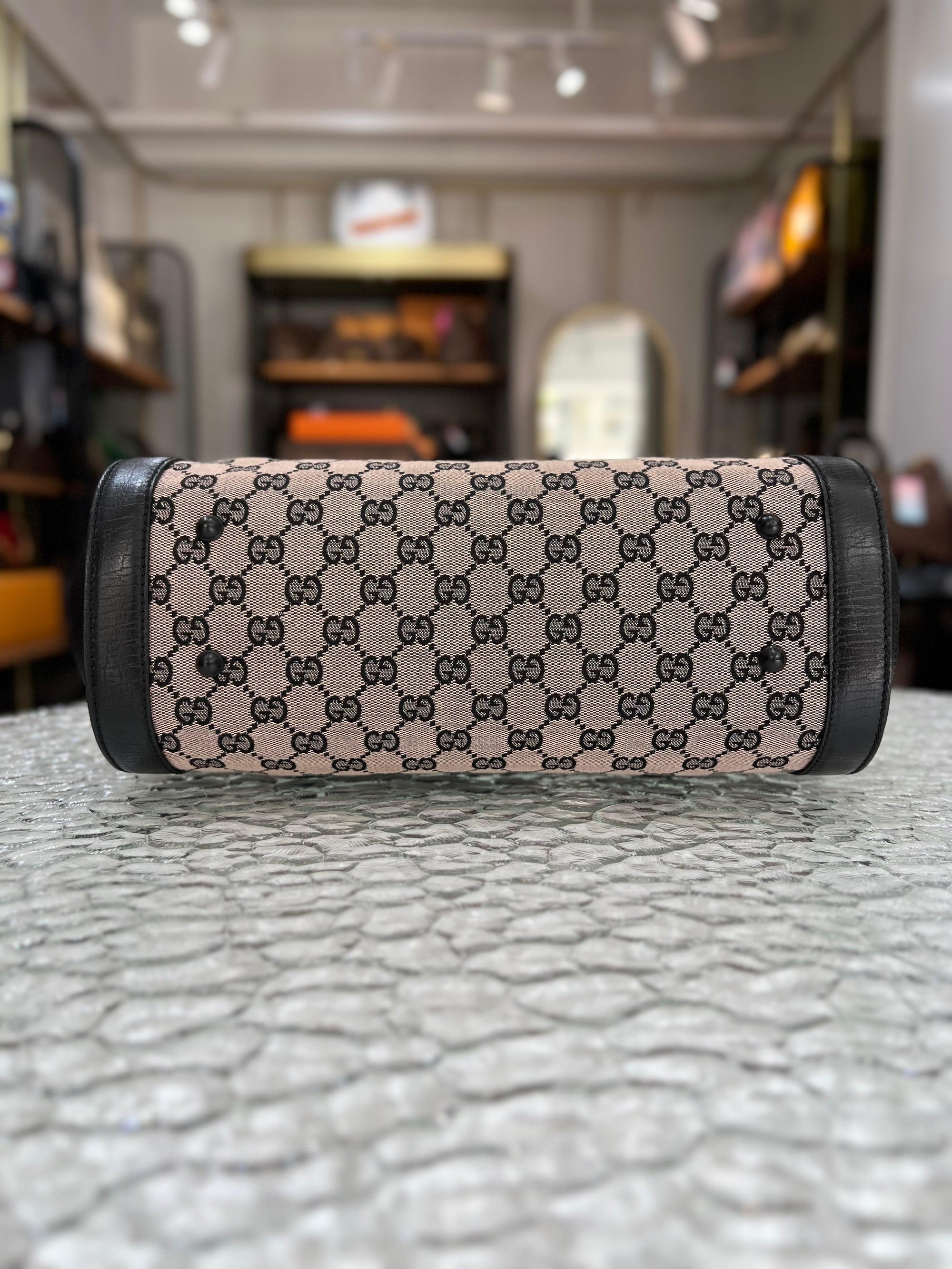 GUCCI Bamboo Bullet Top Handle Bag For Women - Reeluxs 