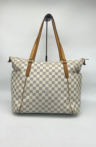 LOUIS VUITTON Damier Azur Totally Tote Bag - Reeluxs 