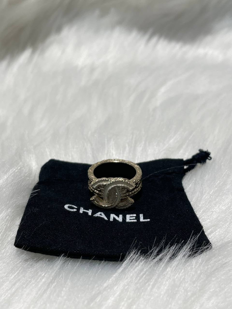 CHANEL  Ring CC Logo