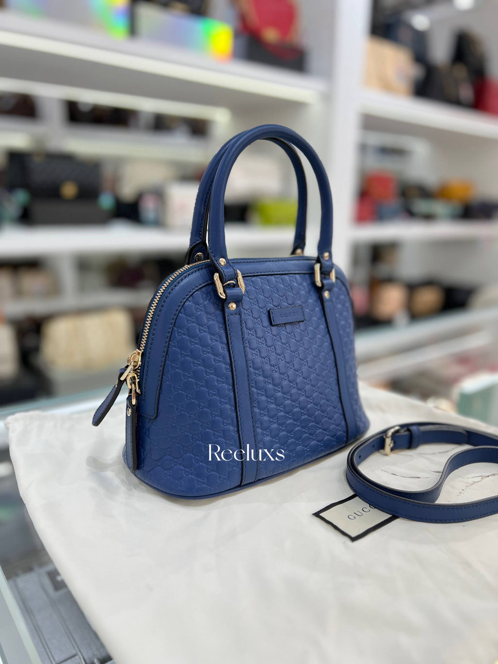 GUCCI Microguccissima Mini Dome Bag