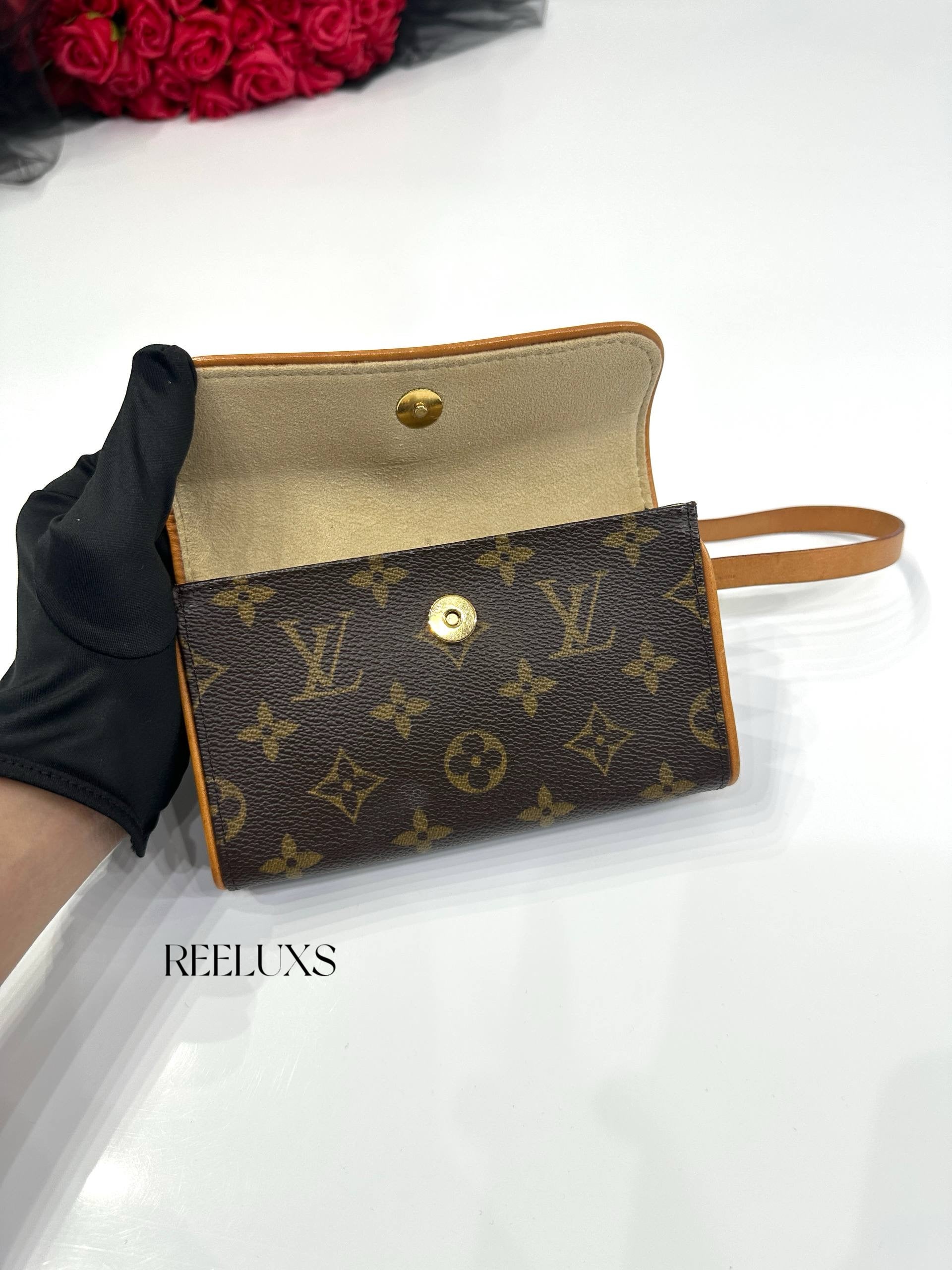 LOUIS VUITTON Monogram Pochette Florentine Waist Bag