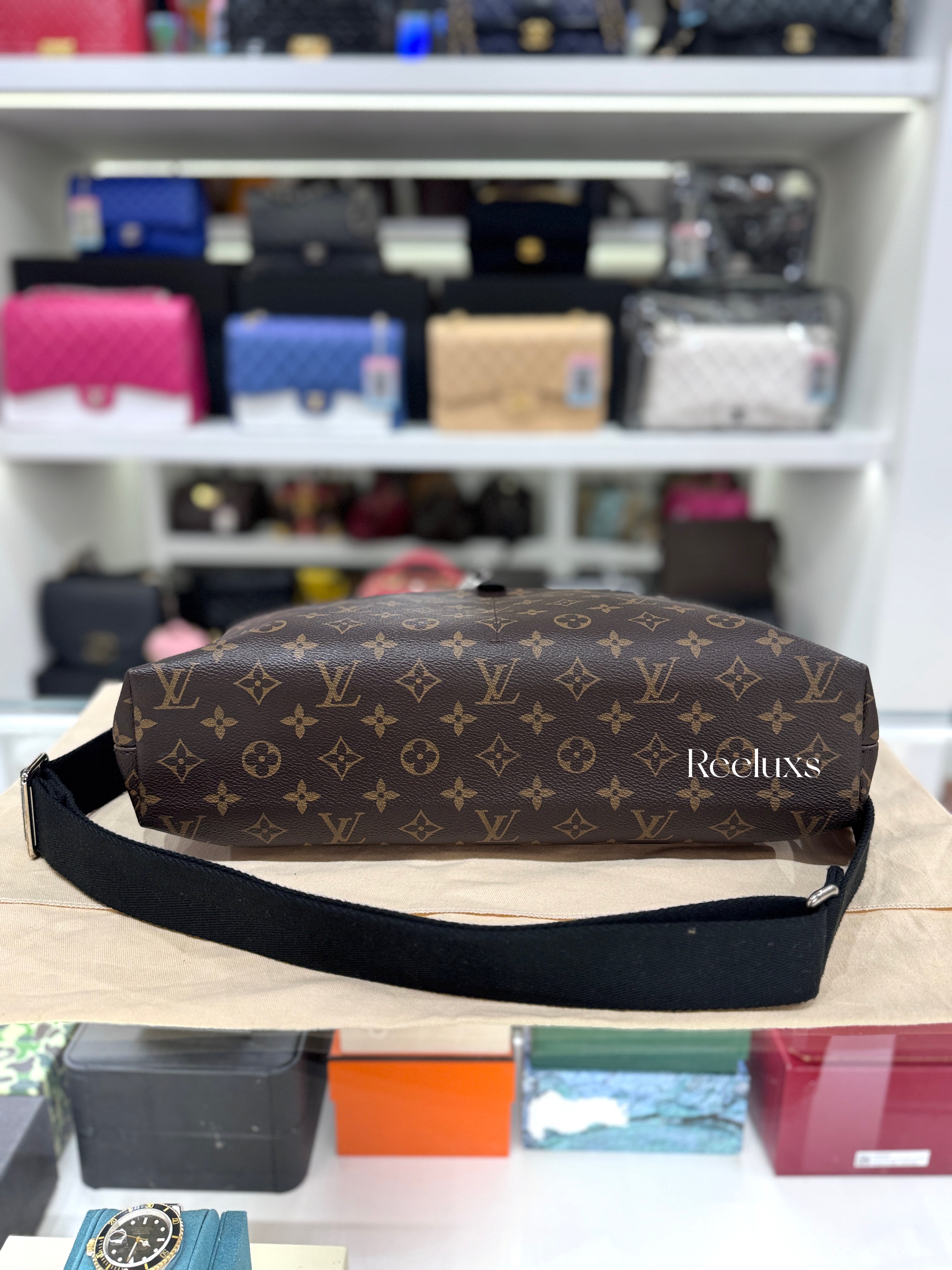 LOUIS VUITTON LV 7 Days A Week Monogram Macassar Shoulder Bag