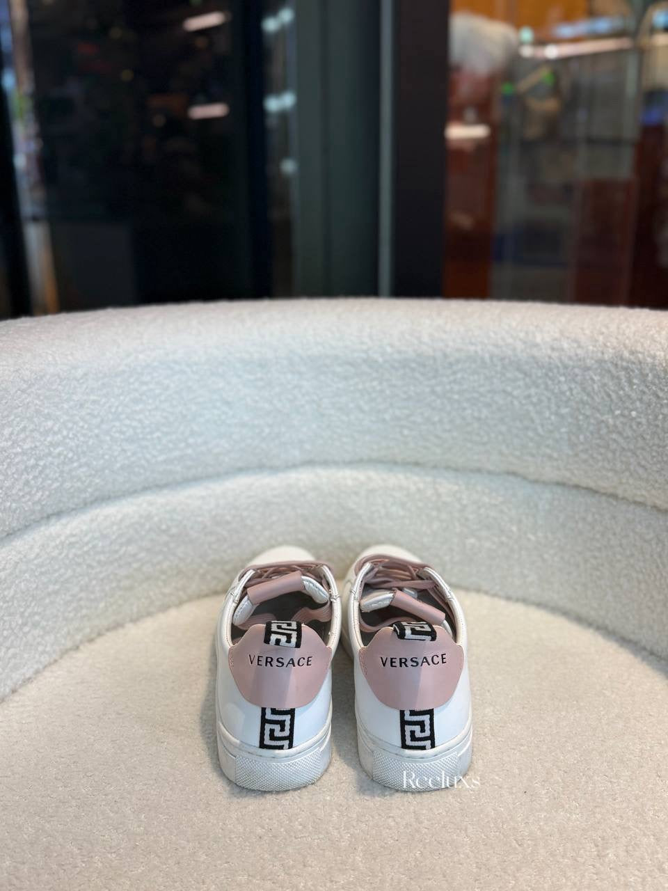 Versace low top sneaker vitello