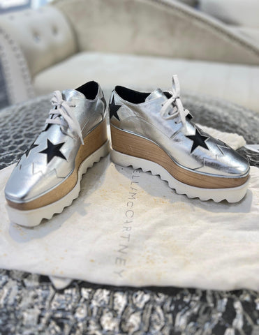 Stella Mccartney Elyse Star
Platform Sneaker Women’s Shoe Size 36 1/2 - Reeluxs 