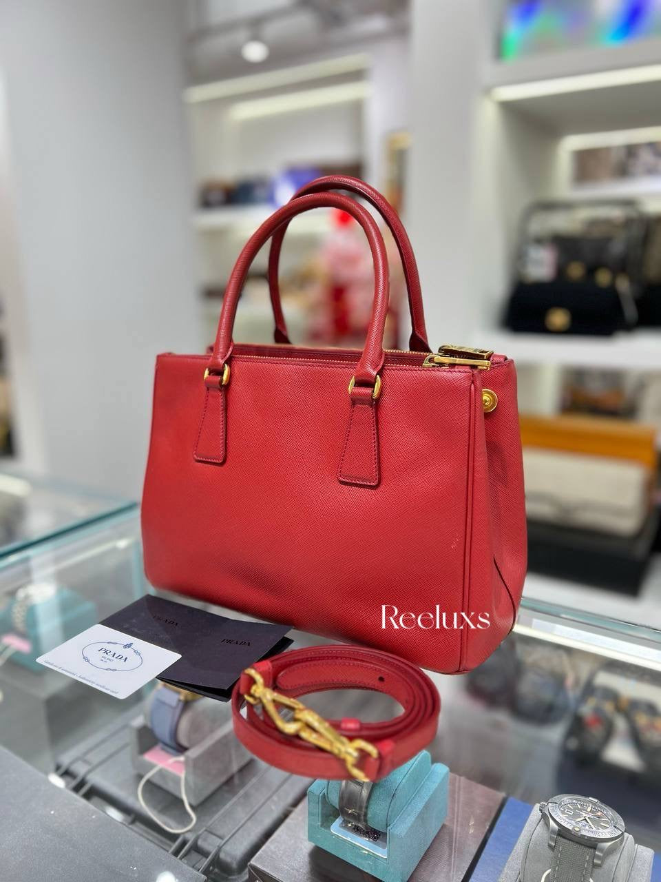 PRADA Saffiano Galleria Tote Bag