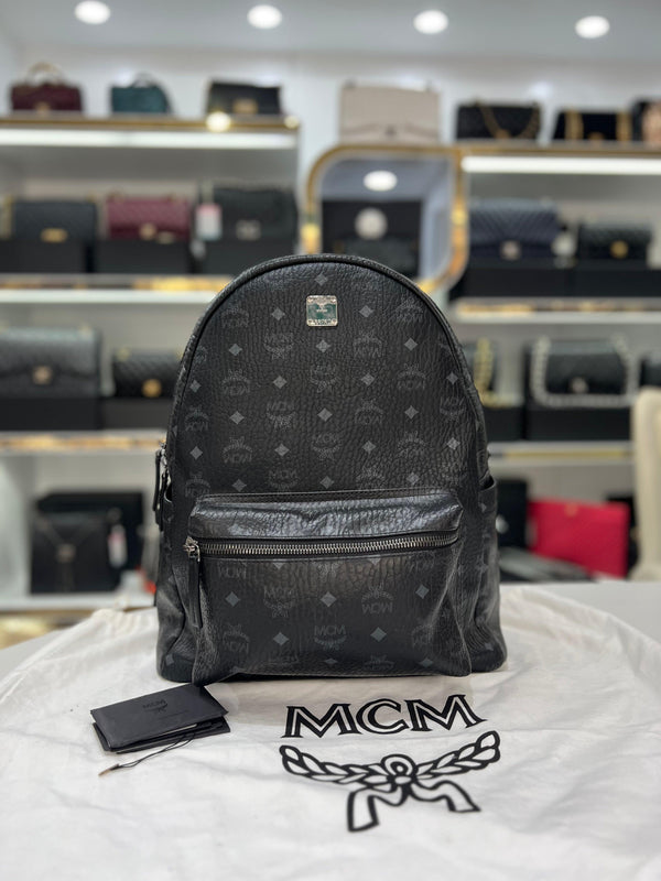 MCM As New Stark Medium Backpack For Unisex - Reeluxs 