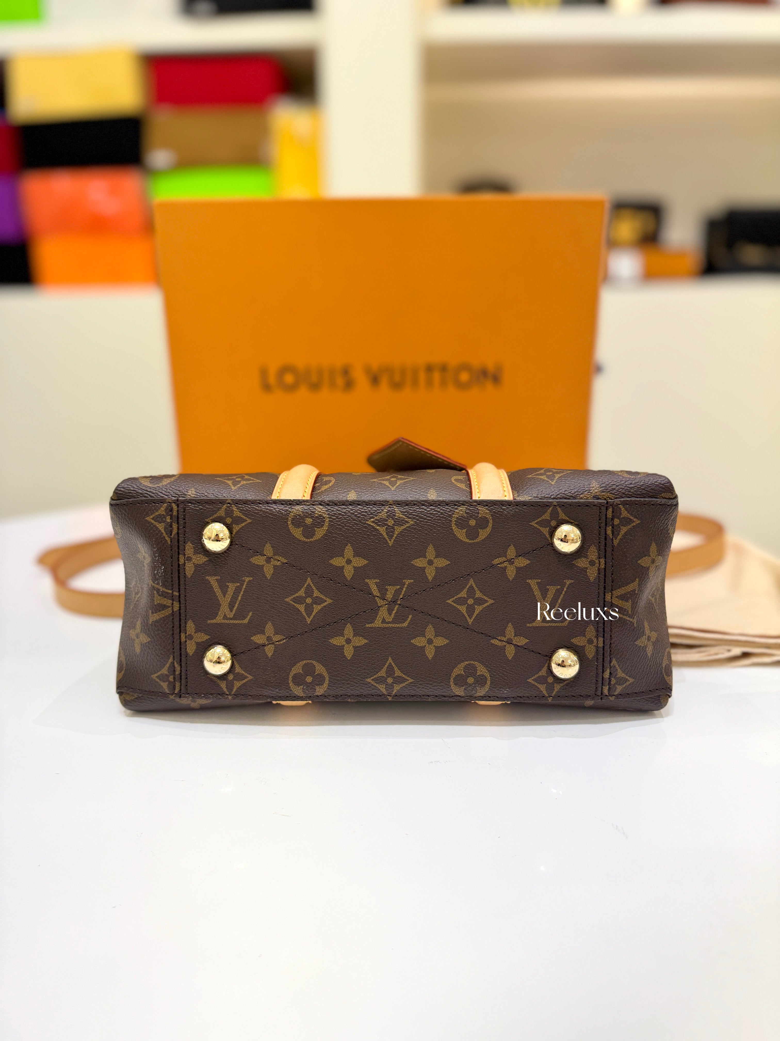 LOUIS VUITTON Soufflot BB handbag Full Set