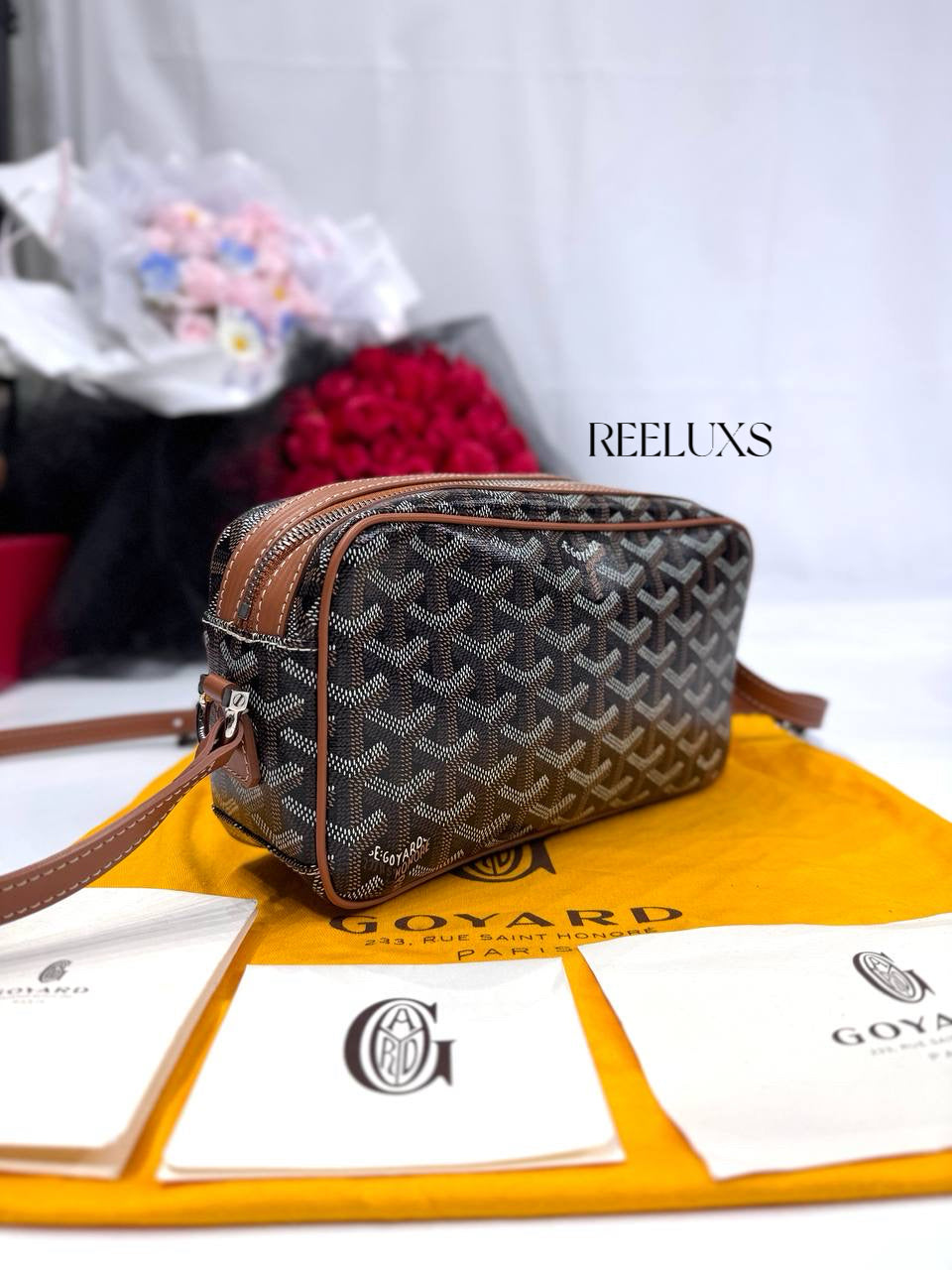 GOYARD Cap-Vert PM Bag Brown