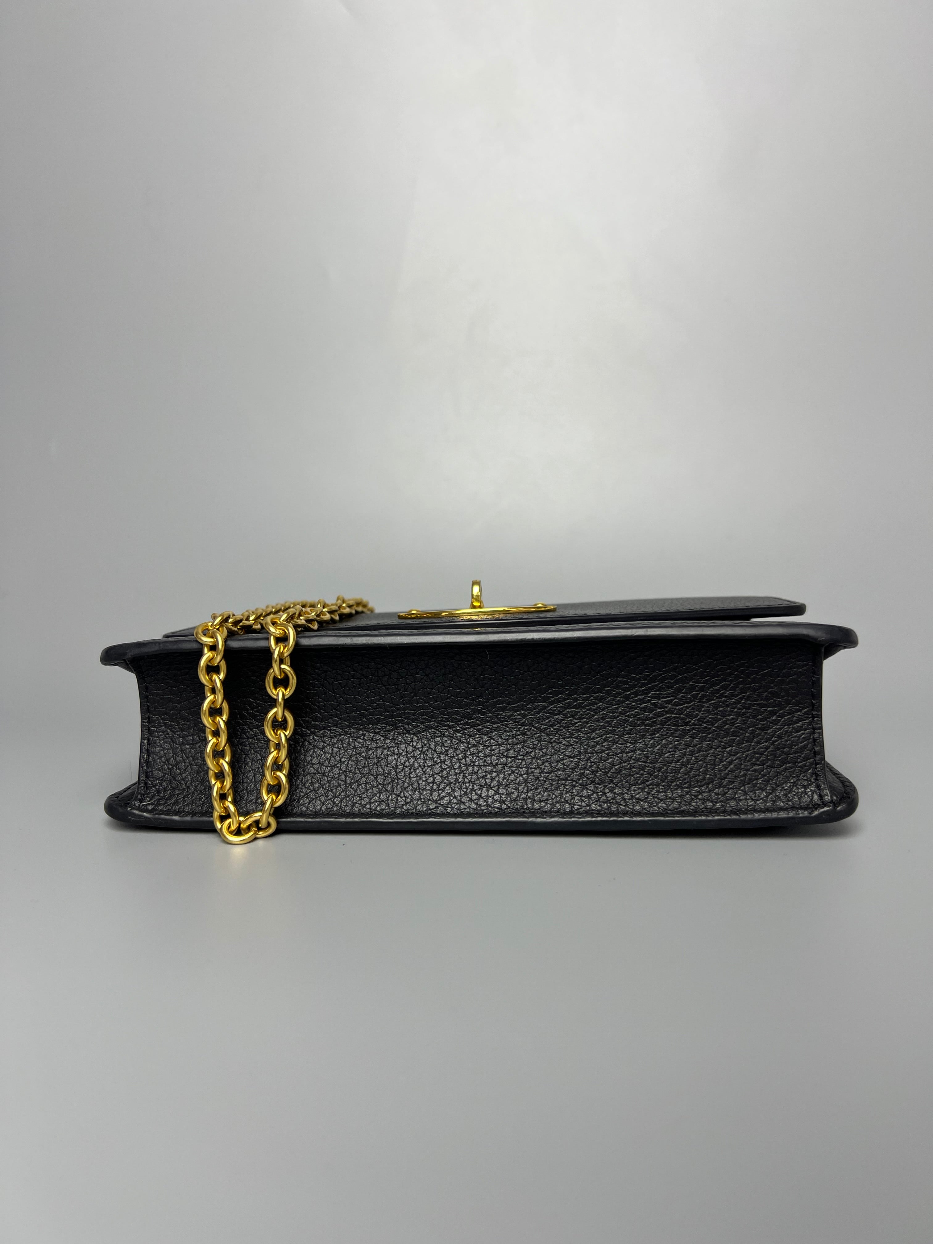 MULBERRY Black Small Crossbody Darley Bag With Chain