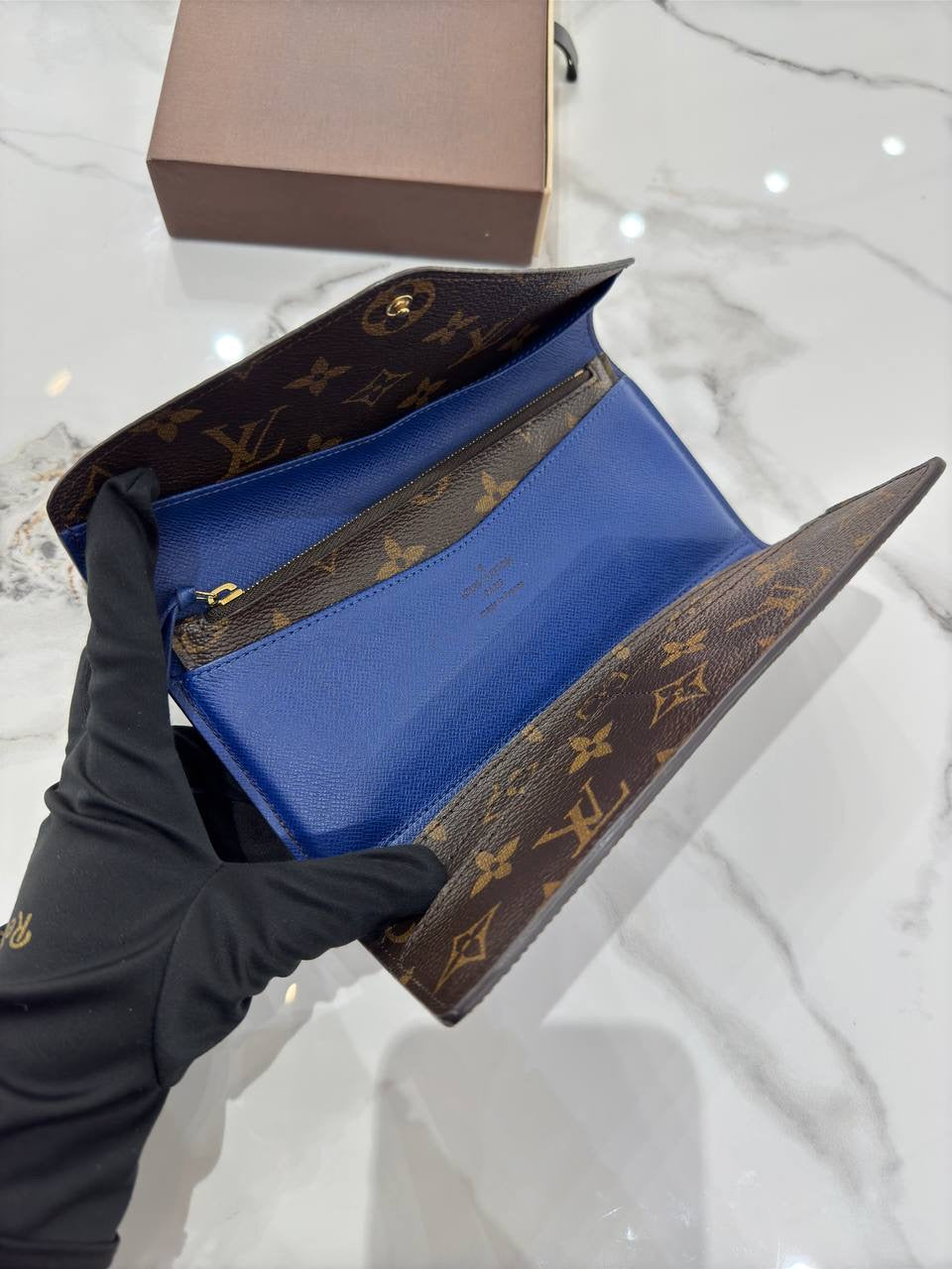 LOUIS VUITTON LV Monogram Josephine Long Wallet