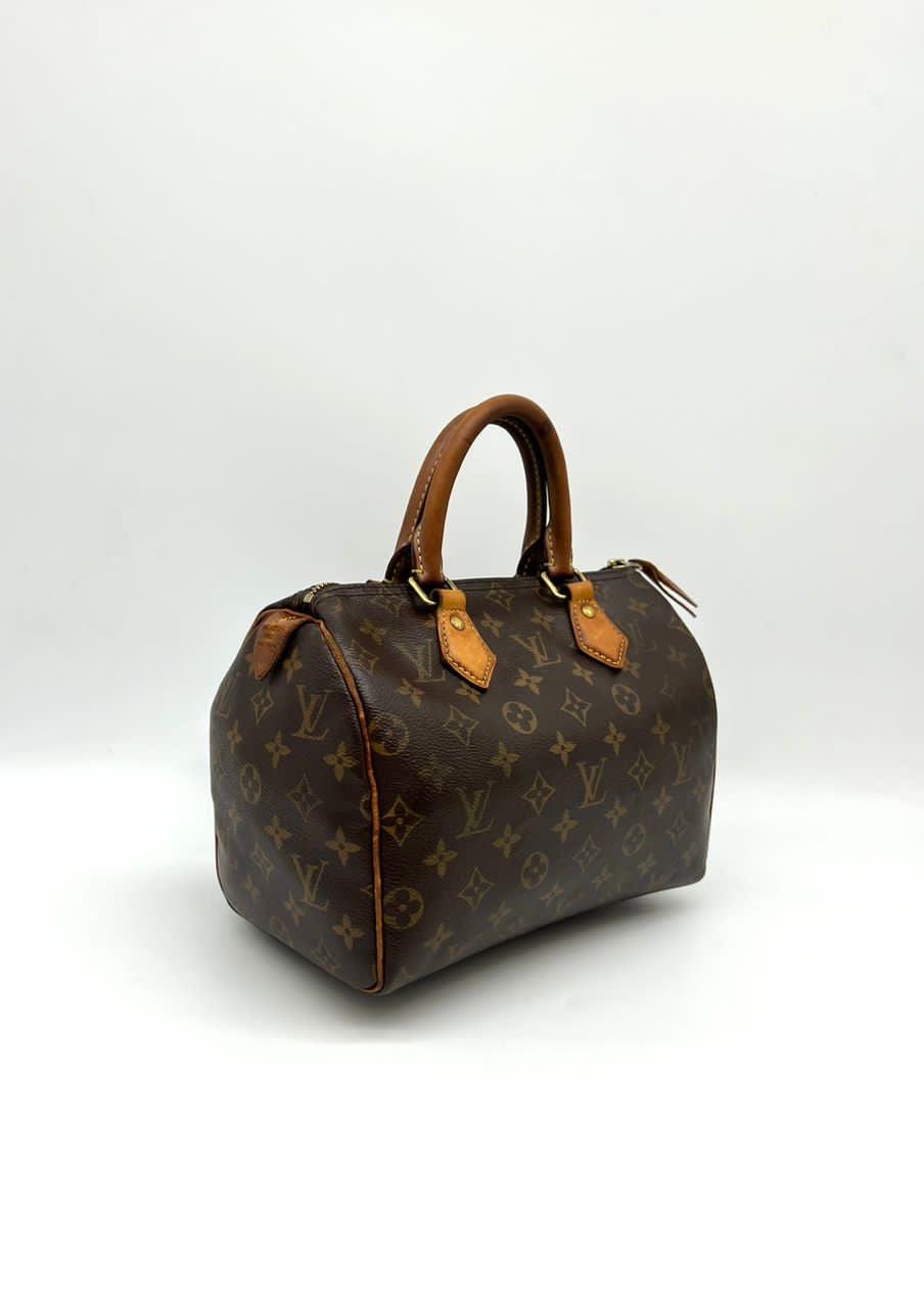 LOUIS VUITTON Monogram Speedy 25 Hand Bag - Reeluxs 