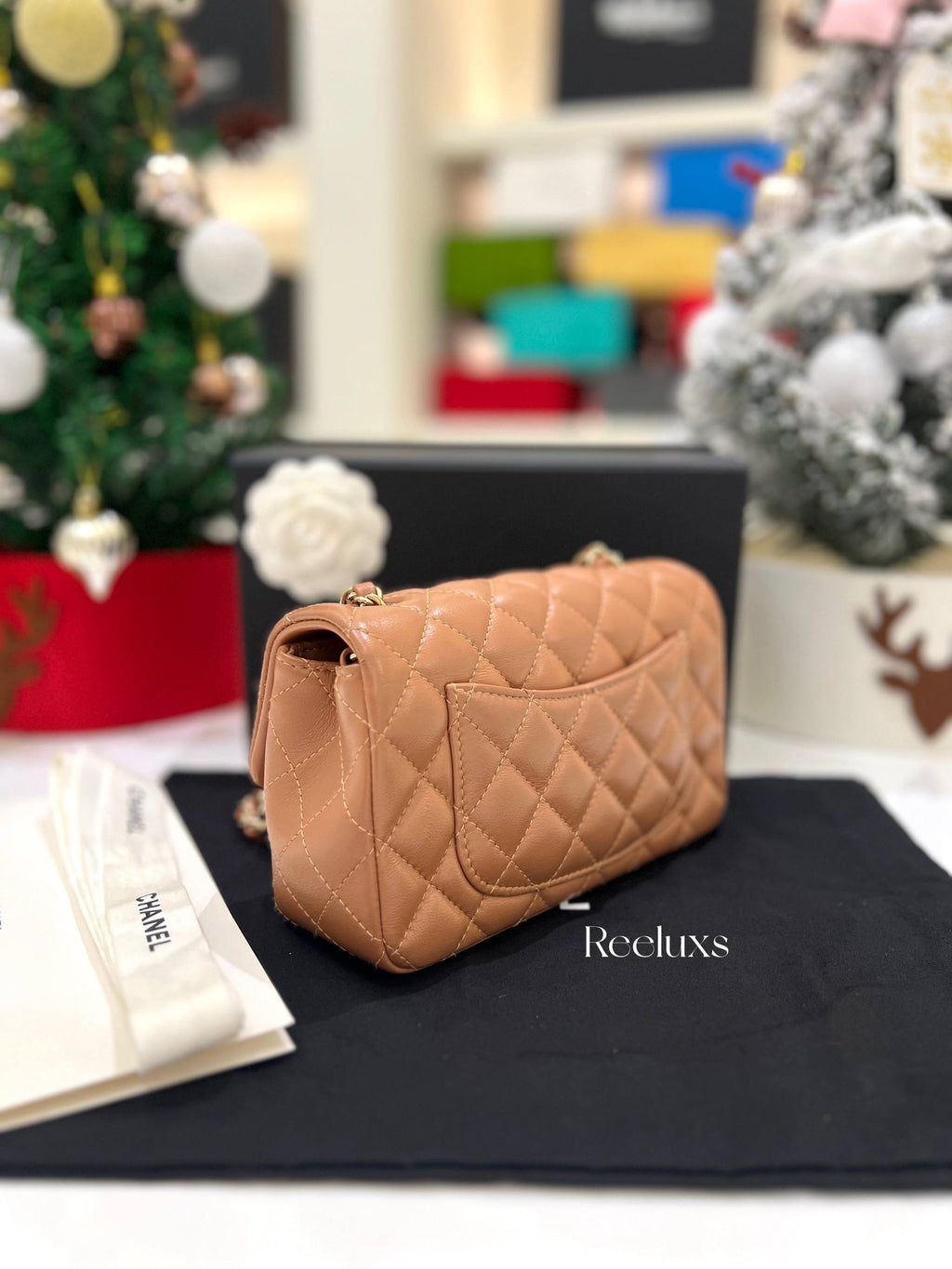 CHANEL Mini Rectangular Flag Bag