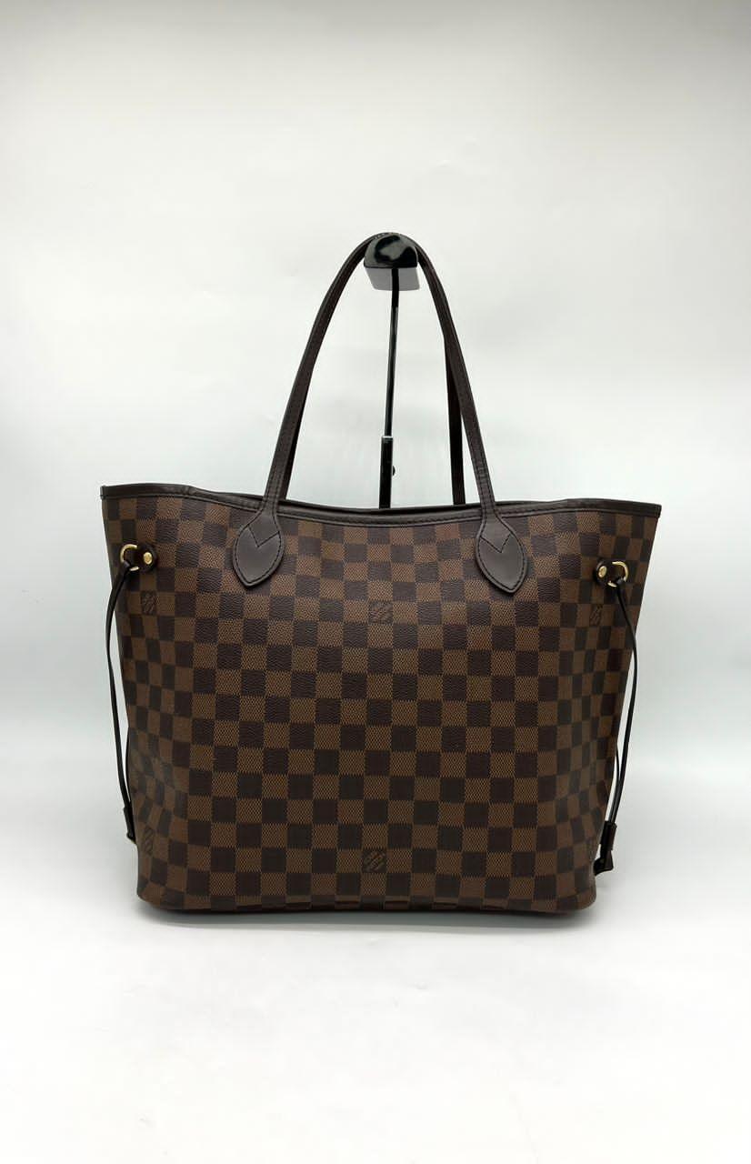 Louis Vuitton Damier Ebene Neverfull MM Shoulder Bag - Reeluxs 