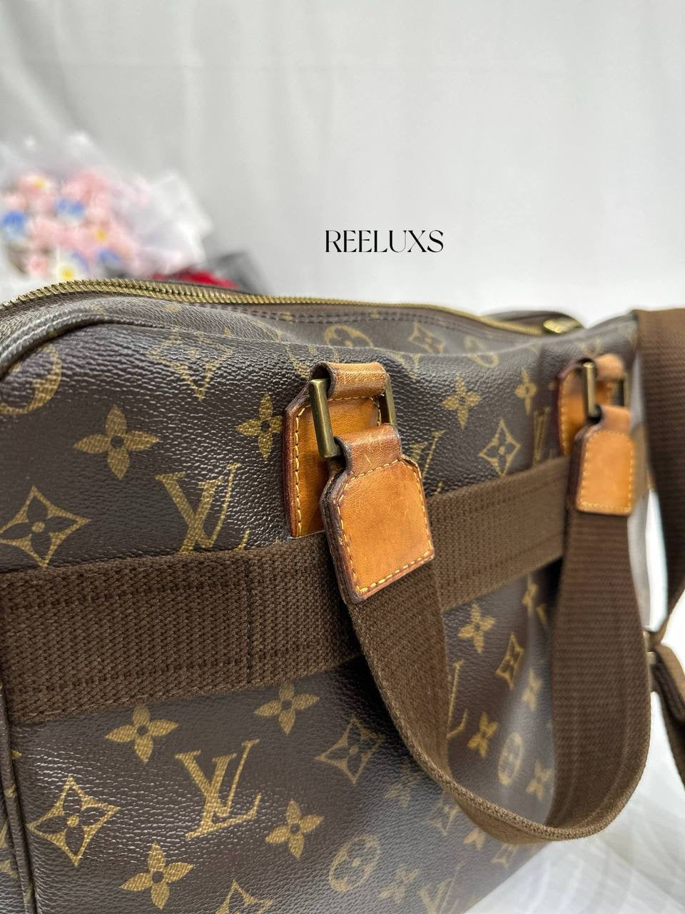 LOUIS VUITTON LV Sac Bosphore Briefcase Monogram Slingbag
