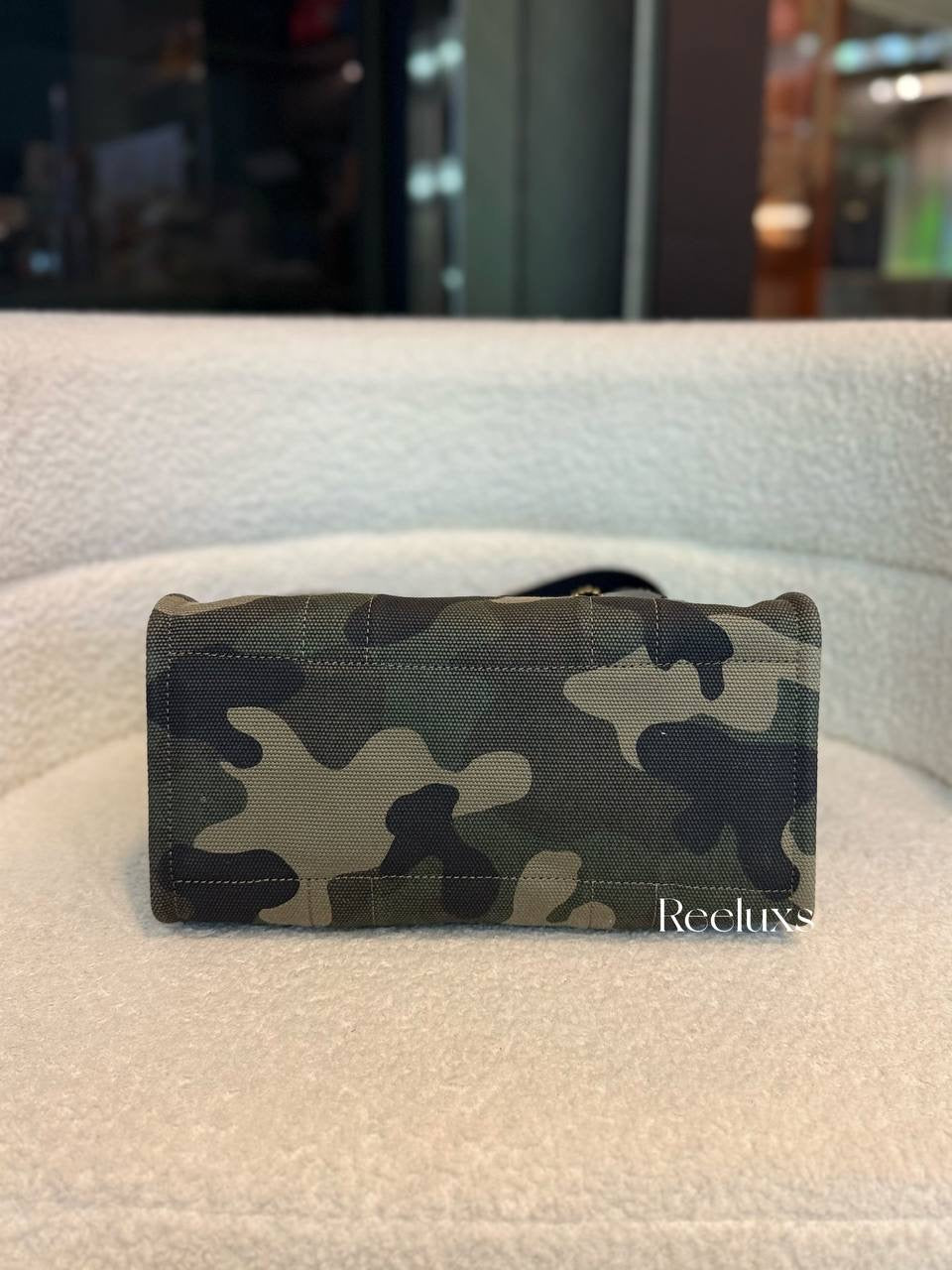 Coach Cargo Tote  Camo Print Canvas