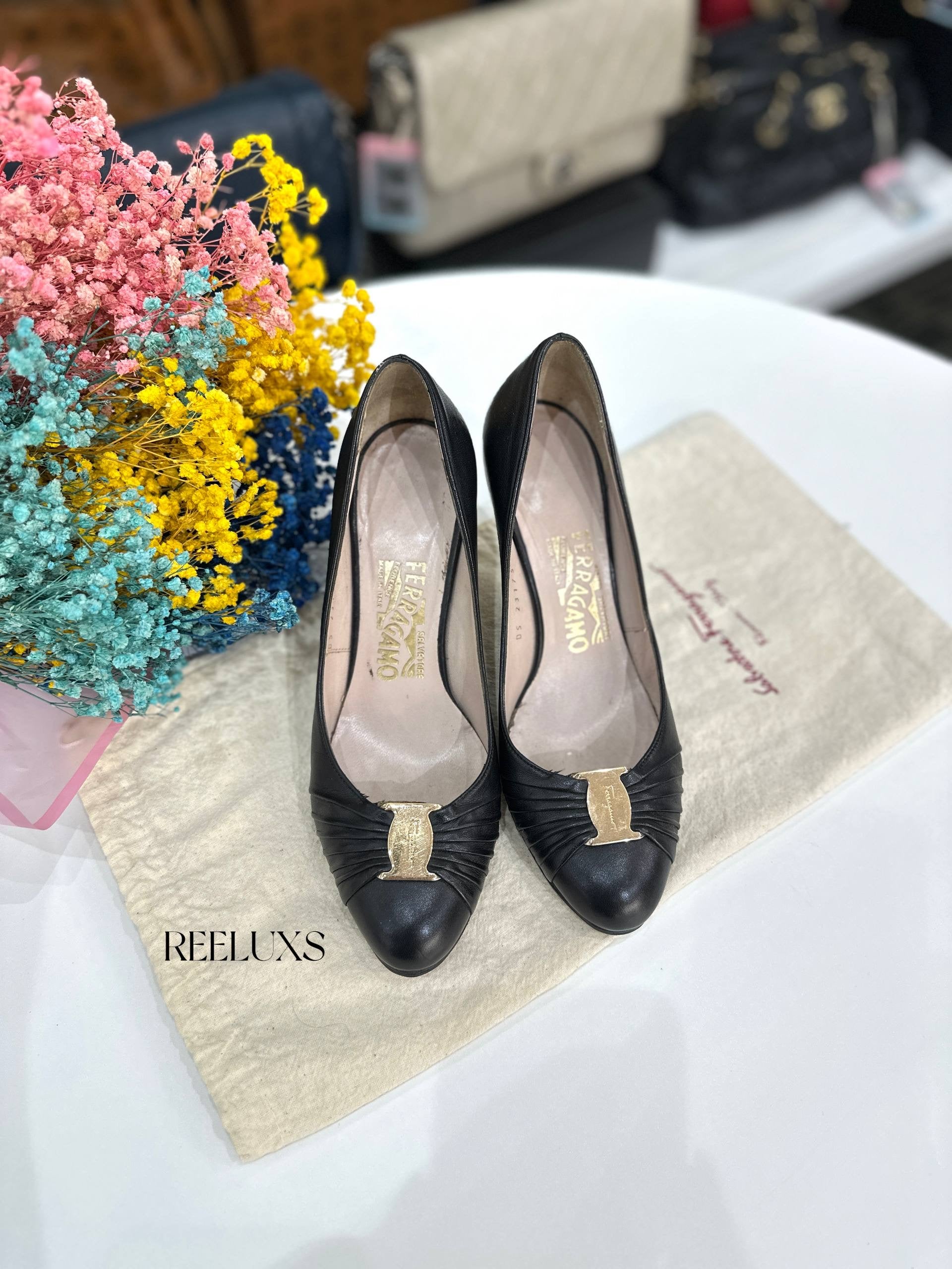 Salvatore Ferragamo Fiberia Pumps