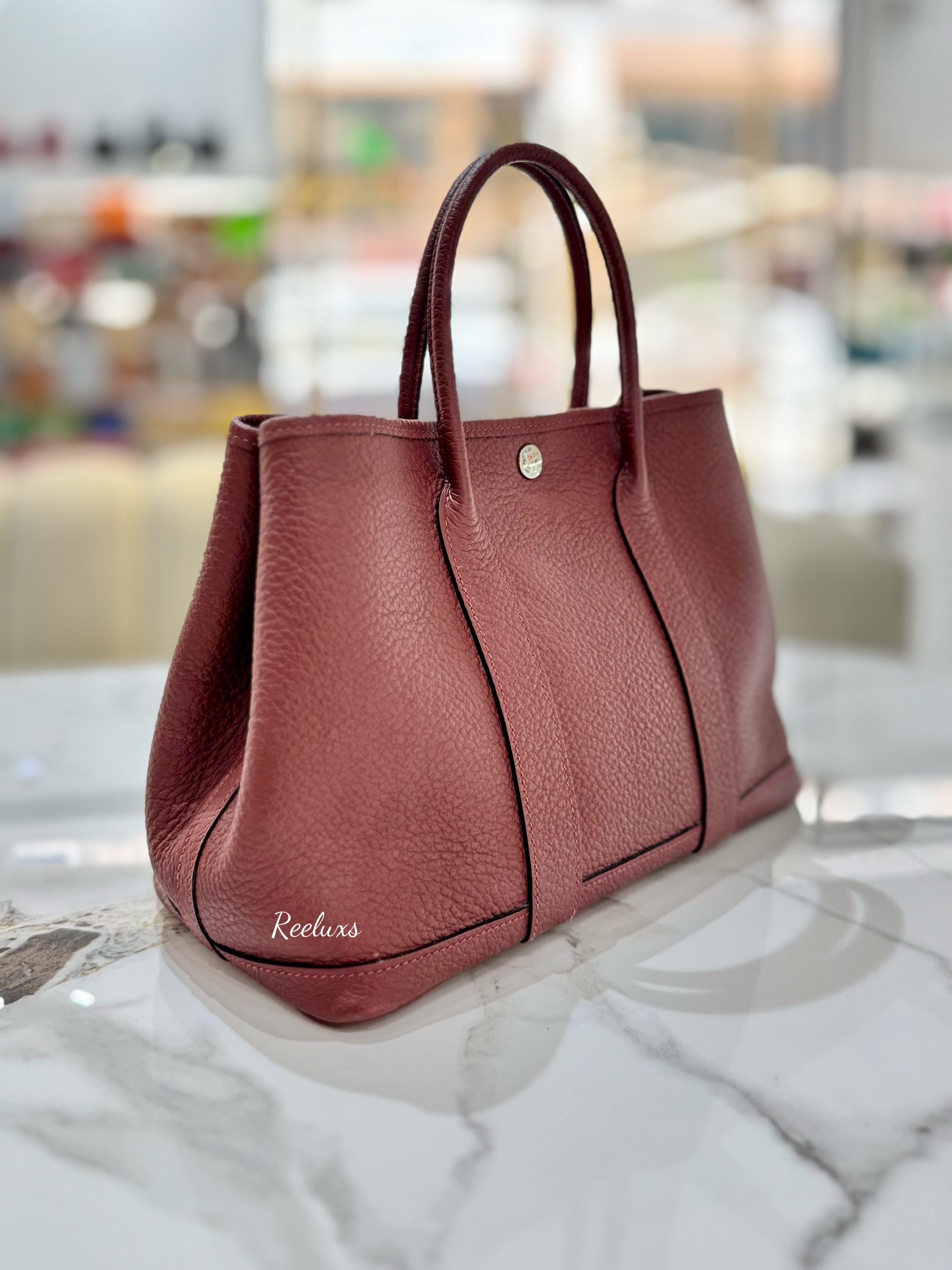 HERMES Garden Party 30 TPM Tote Handbag