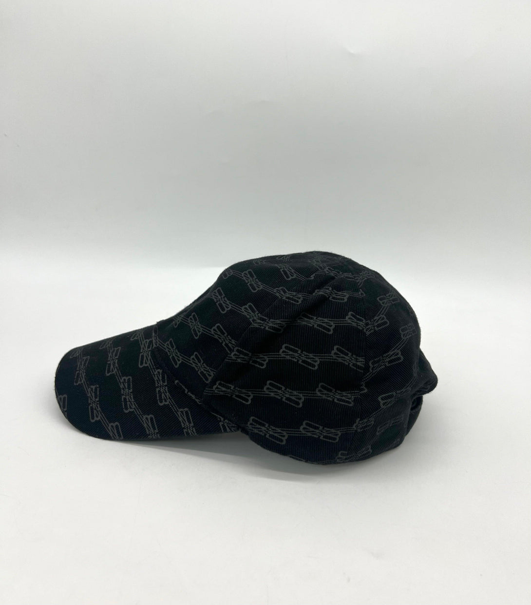 BALENCIAGA Black BB Monogram Cap - Reeluxs 