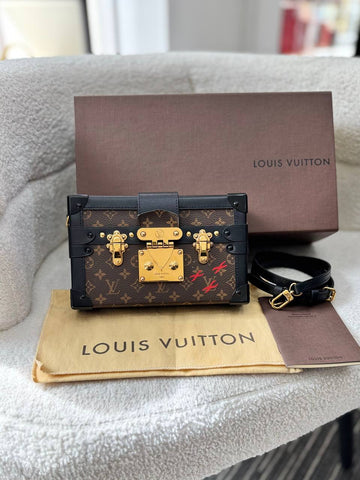 LOUIS VUITTON LV  Petite Malle Monogram Crossbody Bag