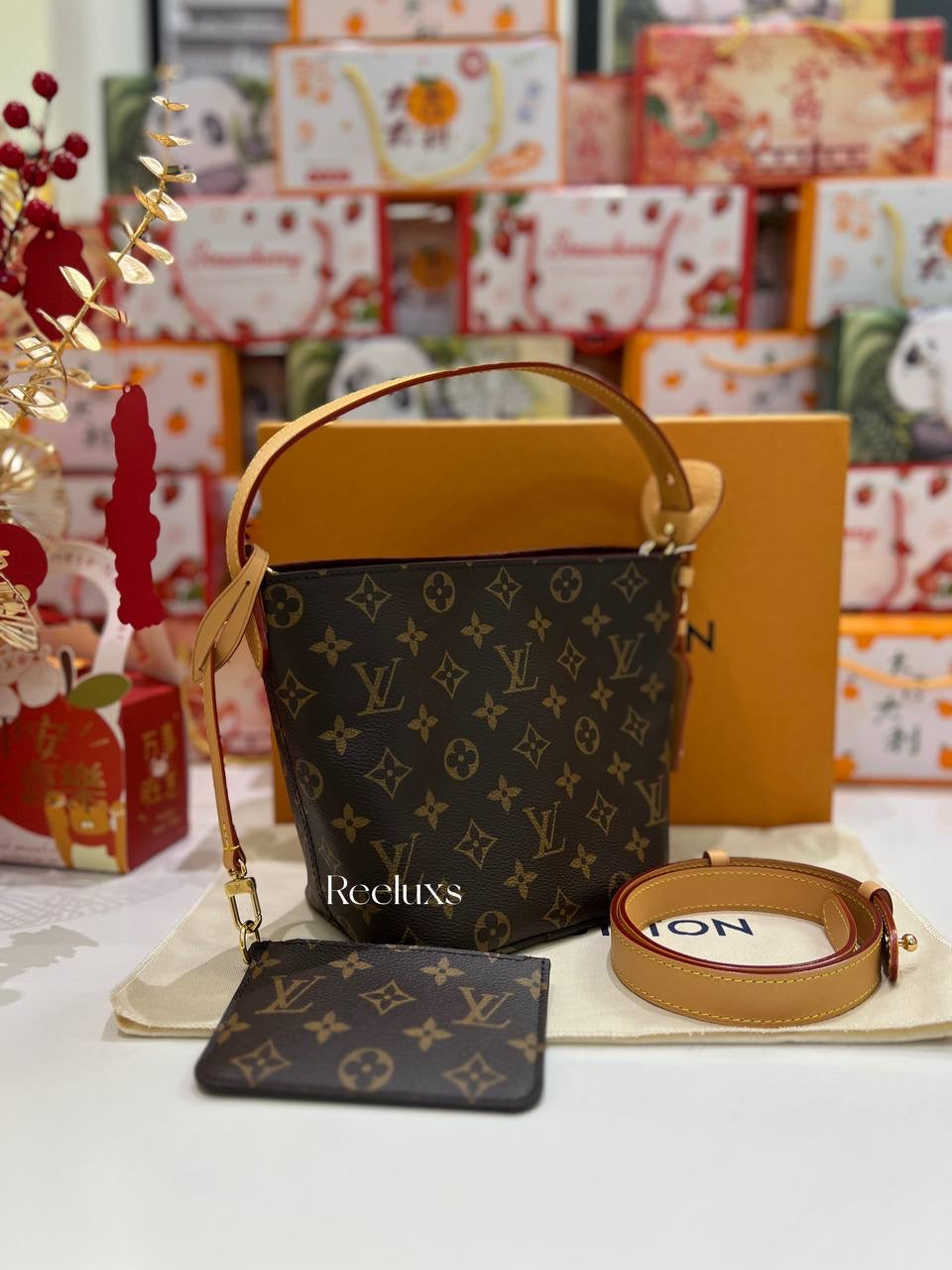 LOUIS VUITTON All in BB Monogram Handbag