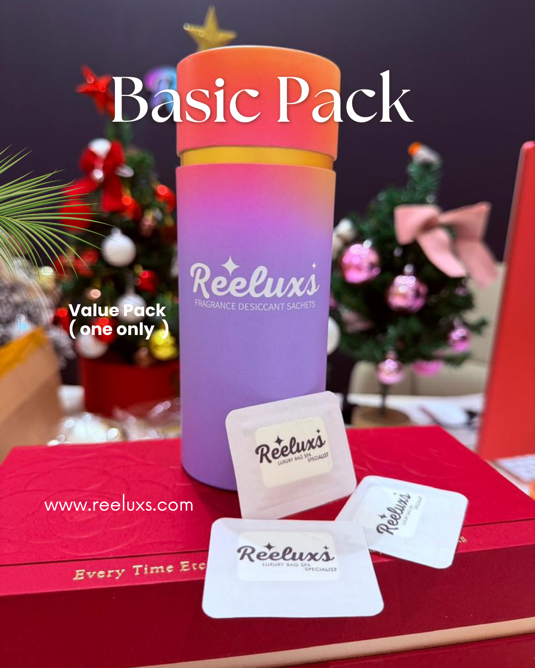 REELUXS Fragrance Desiccant Sachets – Luxury Care for Your Precious Belongings