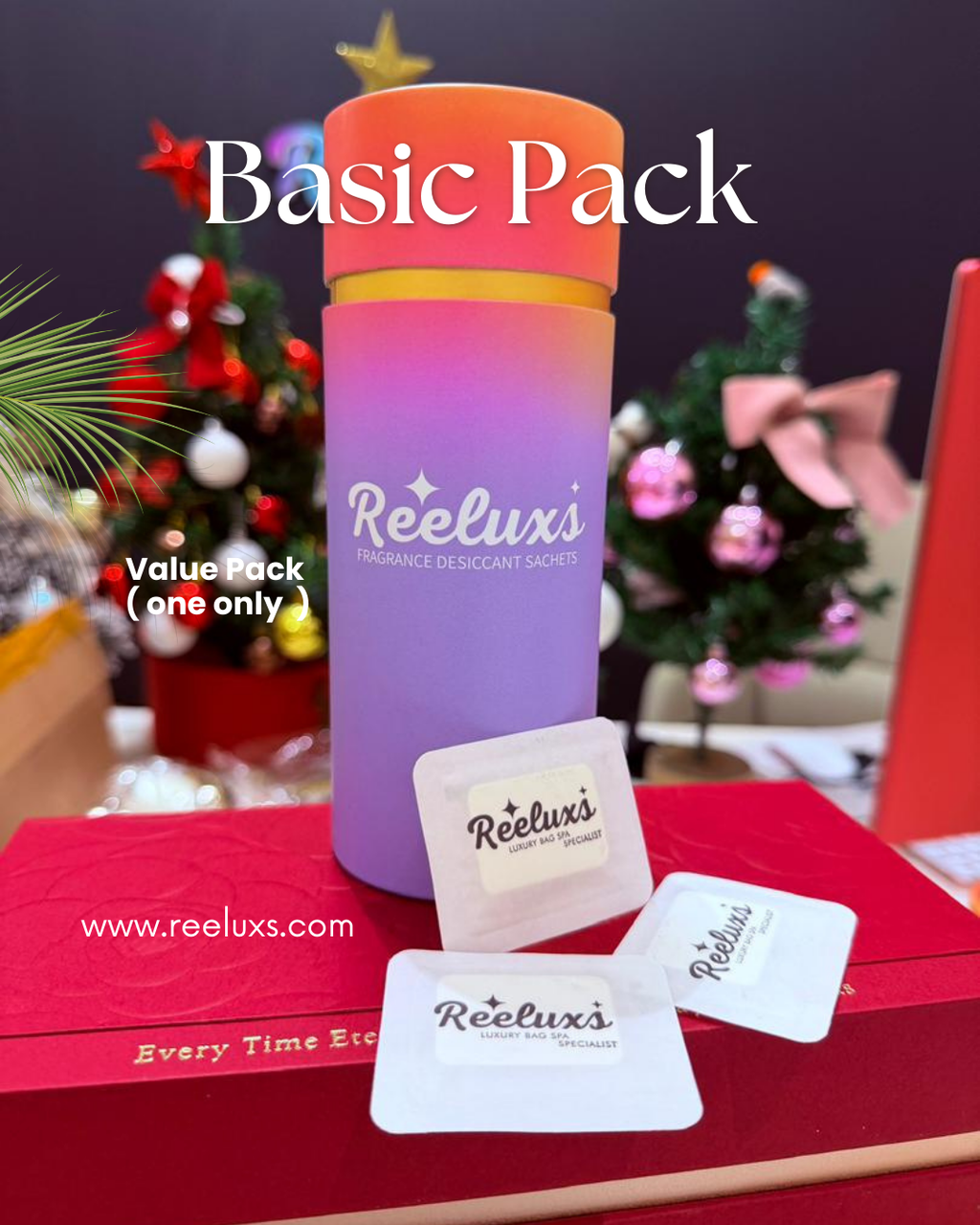 REELUXS Fragrance Desiccant Sachets – Luxury Care for Your Precious Belongings