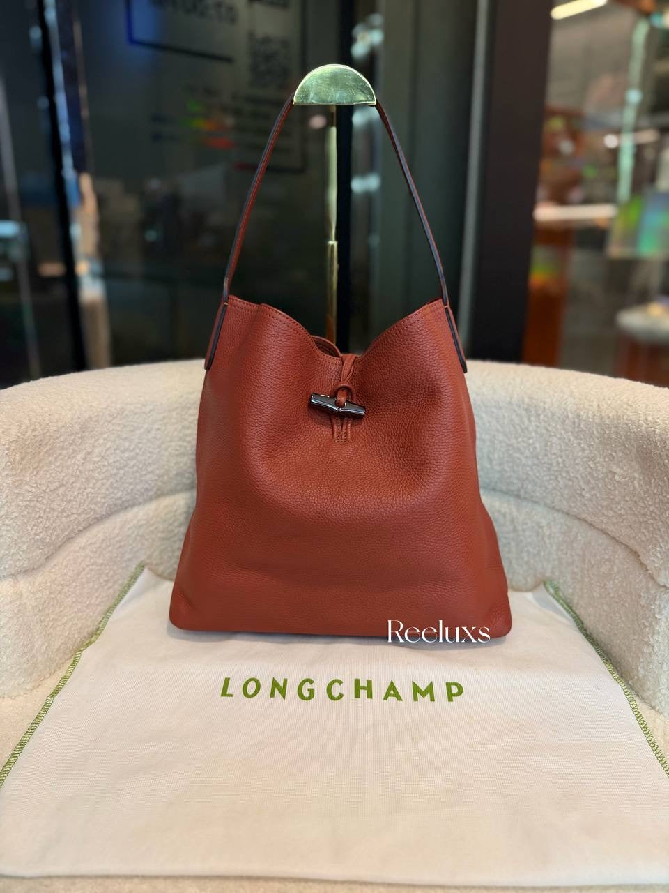 LONGCHAMP Le Roseau hobo bag