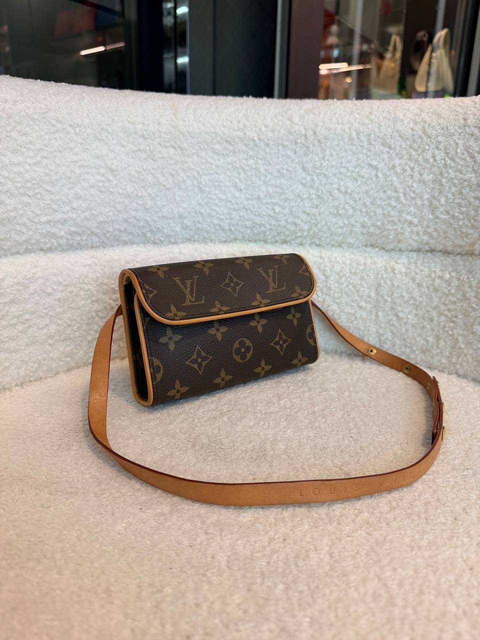 Louis Vuitton Monogram Pochette Florentine belt bag