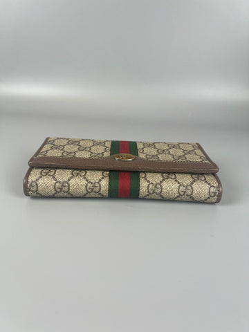 GUCCI Ophidia GG Continental Wallet