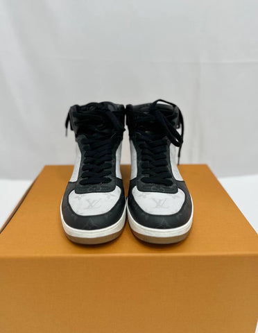 LOUIS VUITTON LV Monogram Rivoli High Top Sneakers