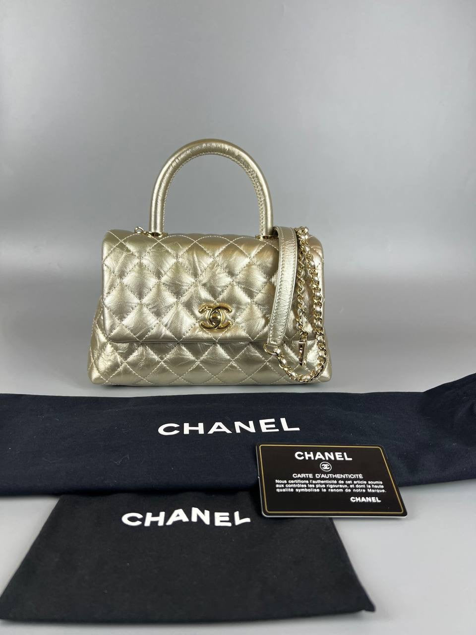 CHANEL Coco Handle Bag