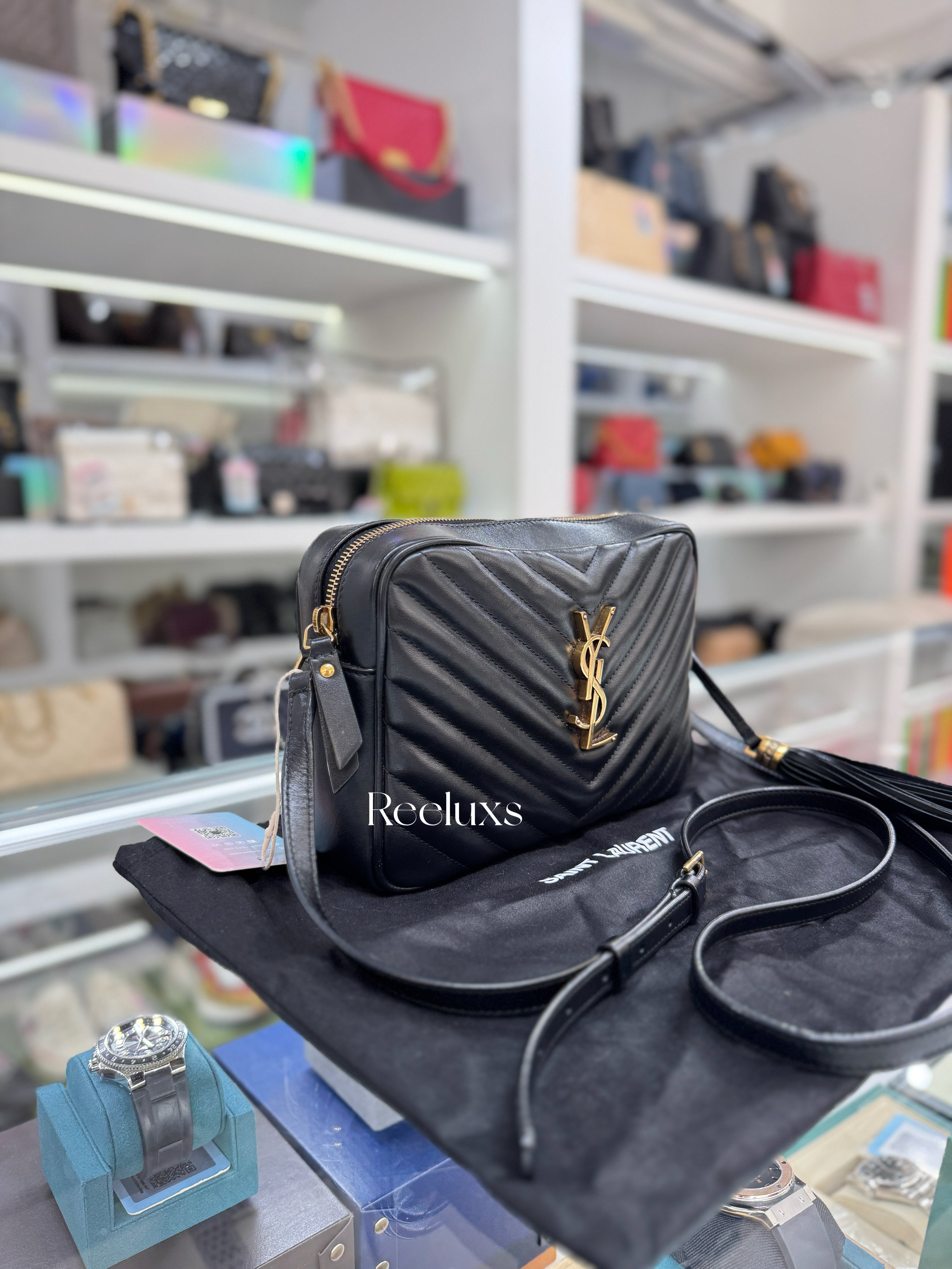 SAINT LAURENT Lou Camera Bag