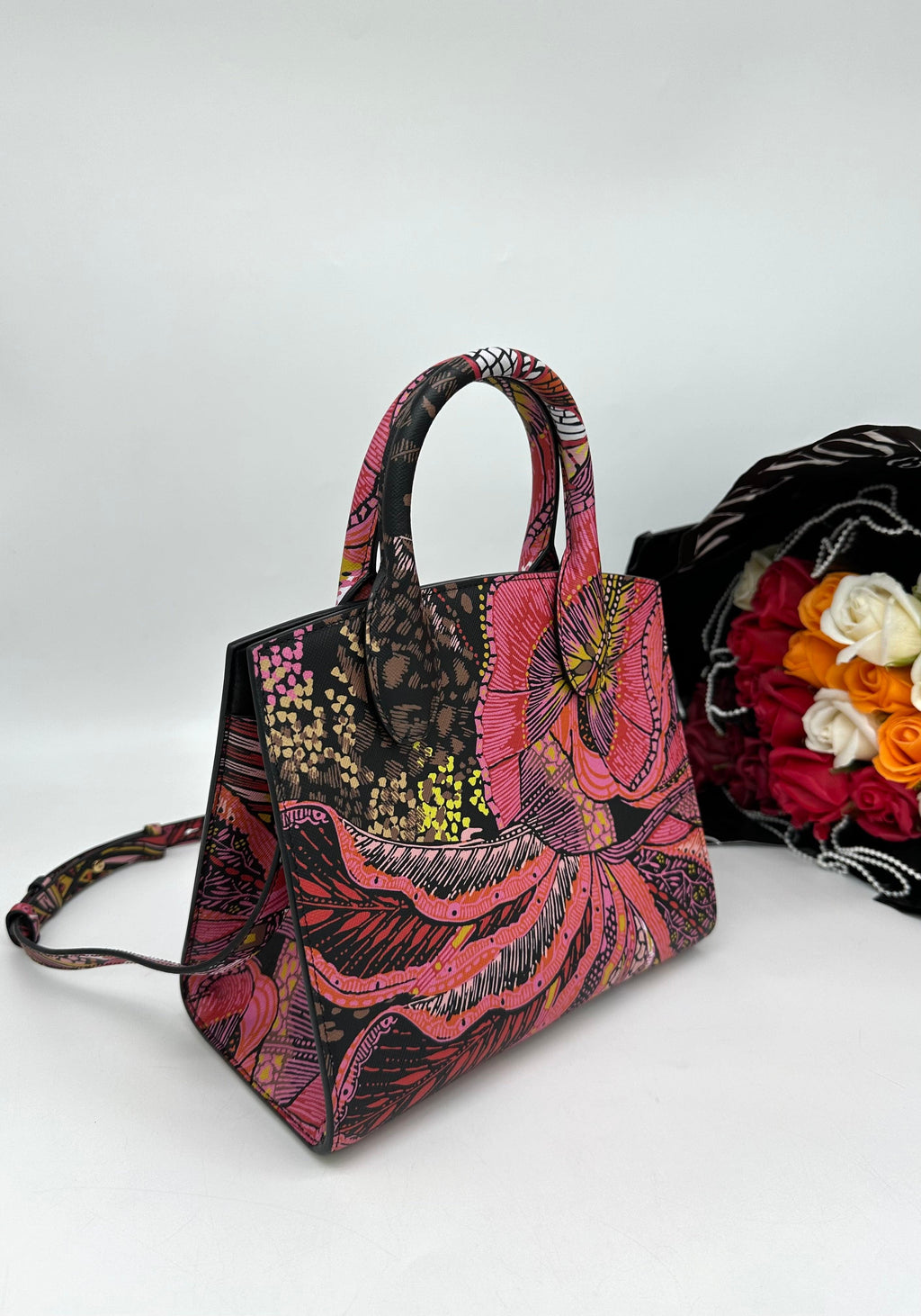 FERRAGAMOThe Studio Batik Top-handle Bag in Red Lyst - Reeluxs 