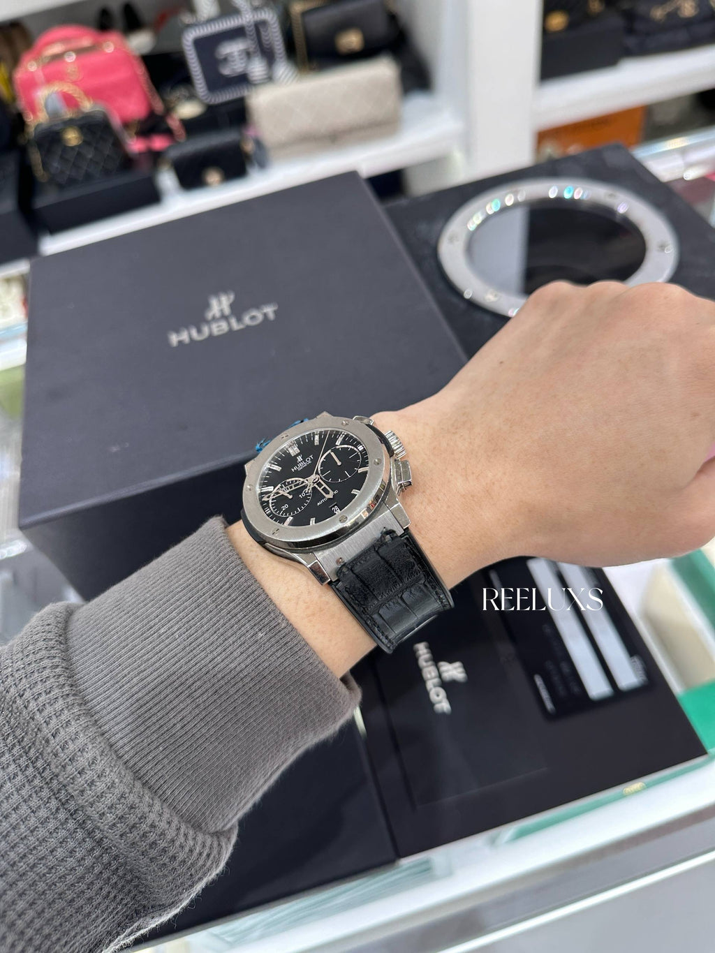 Hublot Cassic Fusion Chronograph Titanium
