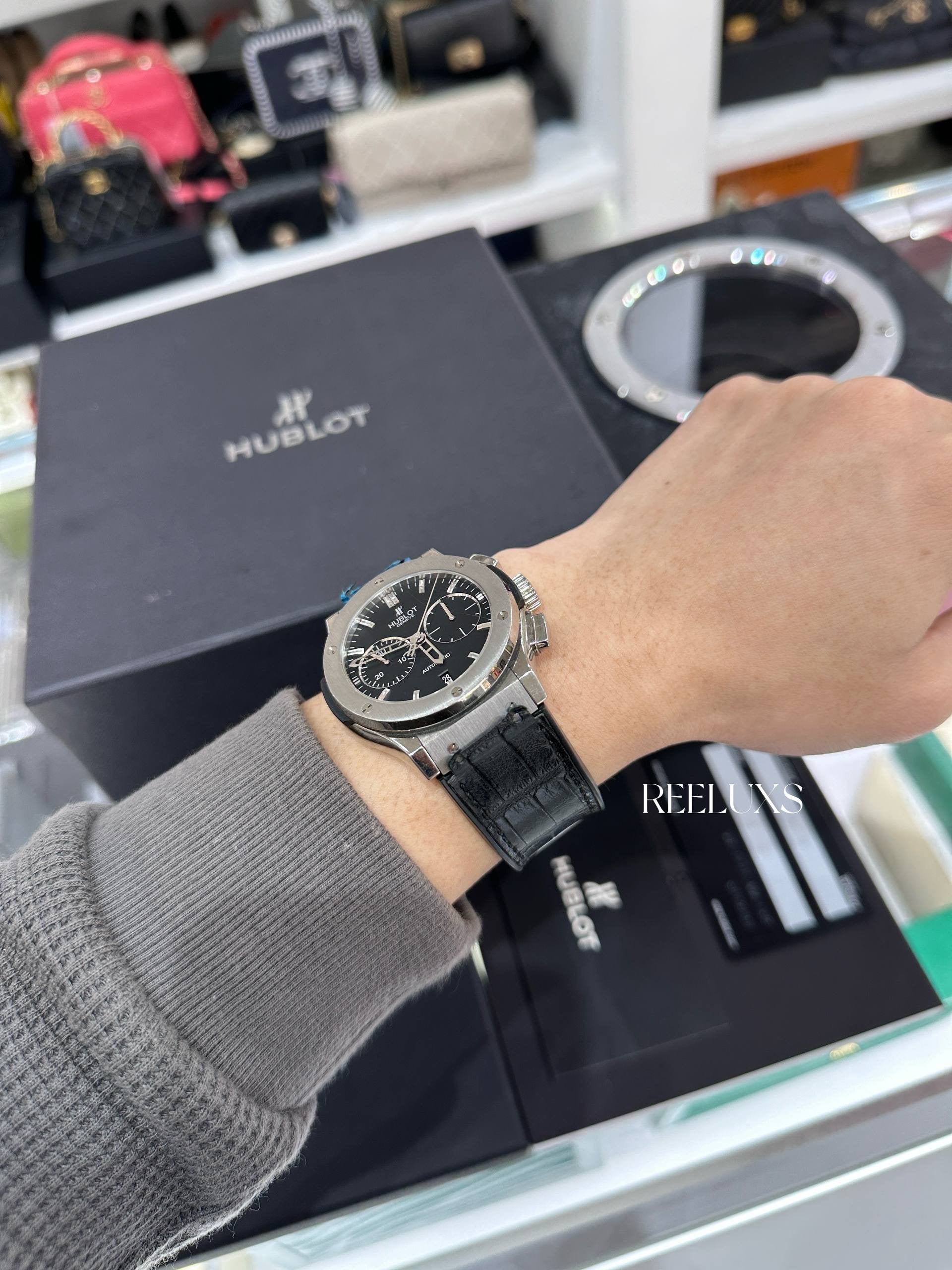 Hublot Cassic Fusion Chronograph Titanium