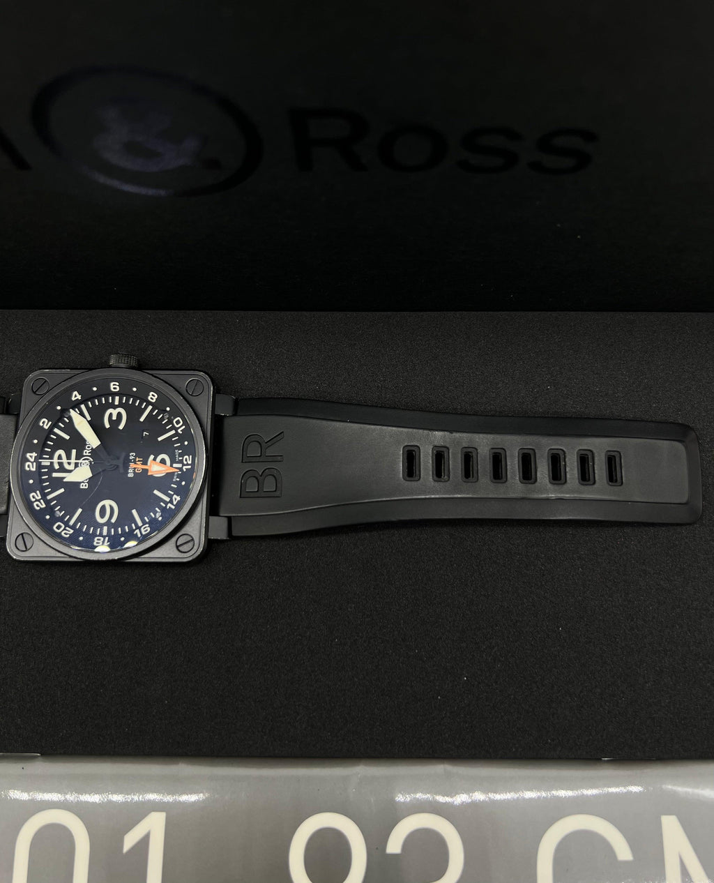BELL & ROSS BR0193 Black PVD GMT 46mm Automatic Watch - Reeluxs 